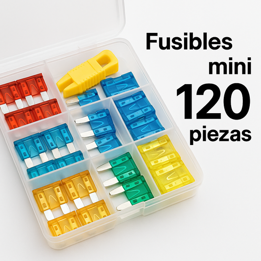 Fusibles mini para coche – Pack surtido de repuesto
